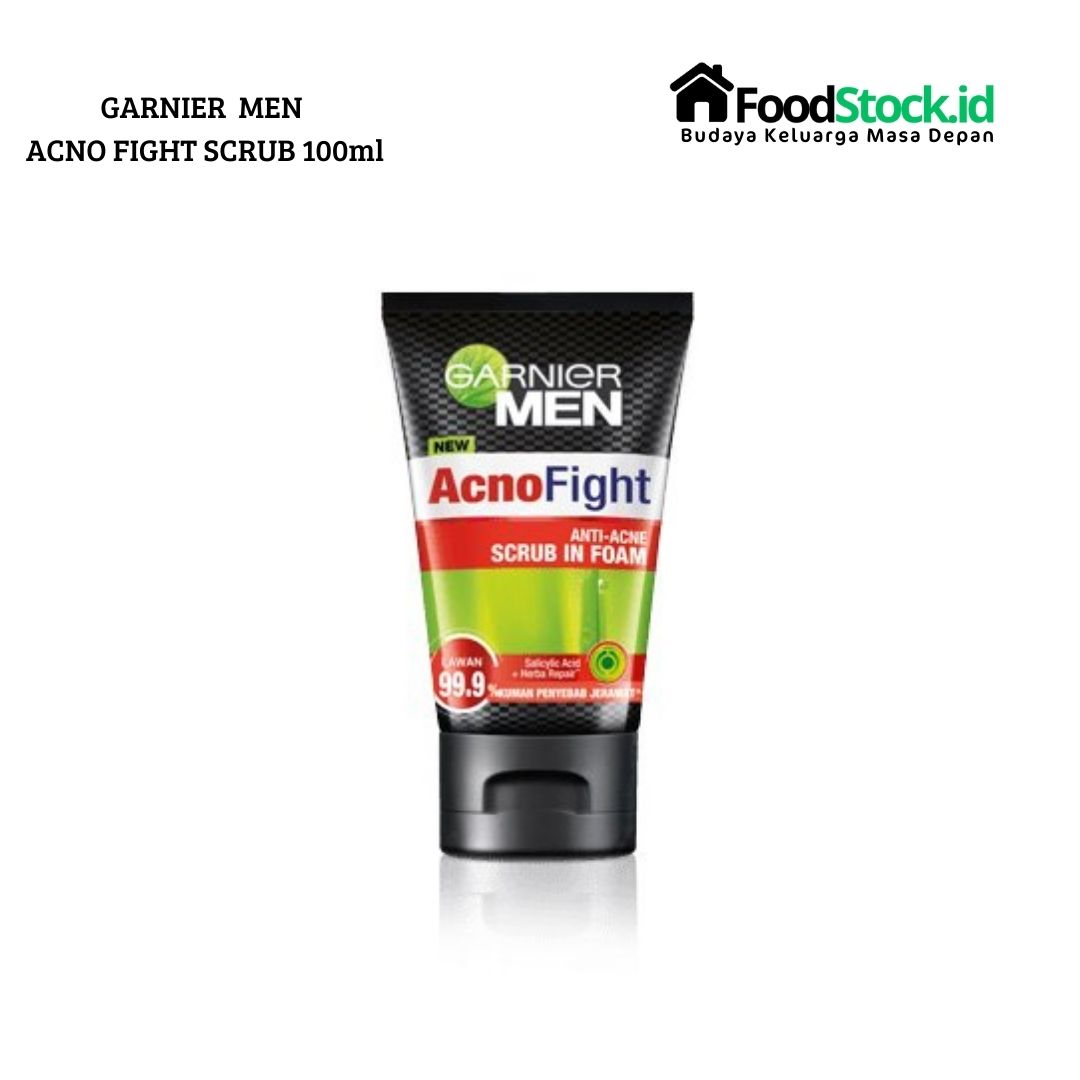 Garnier Men Acno Fight Scrub In foam 100ml