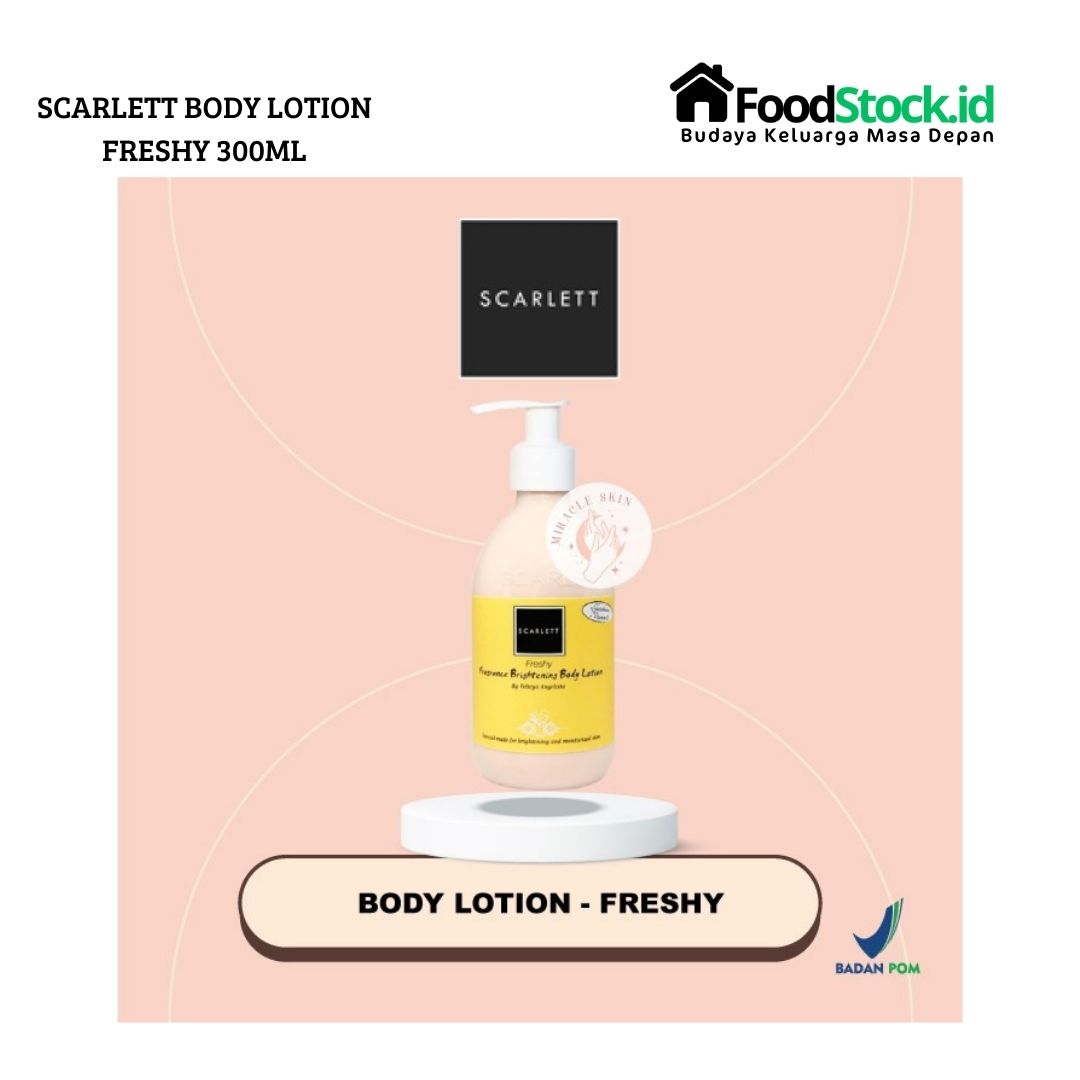 Scarlet Body Lotion Freshy 300ml