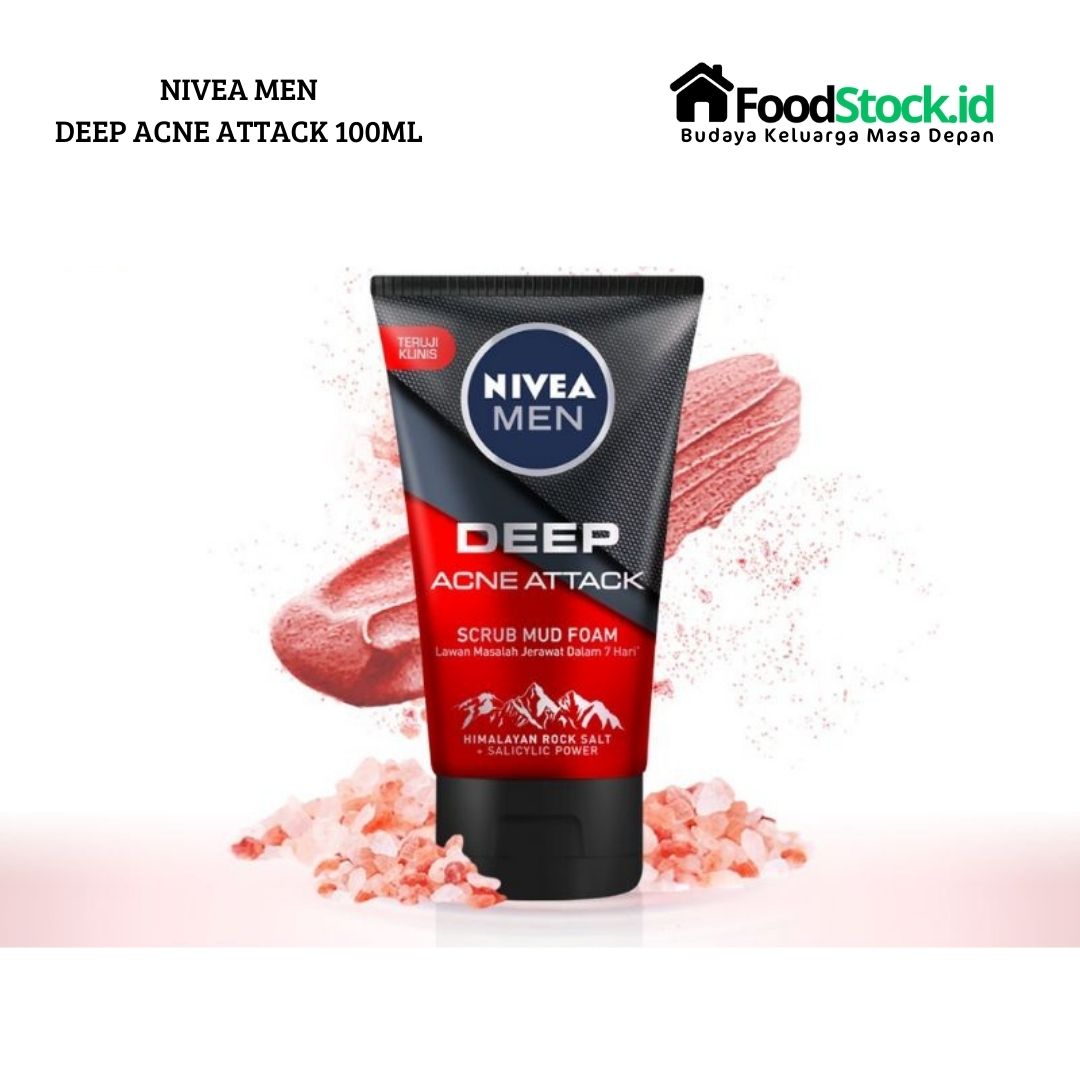 Nivea Men Deep Acne Oil Clear Himalayan Rock Salt