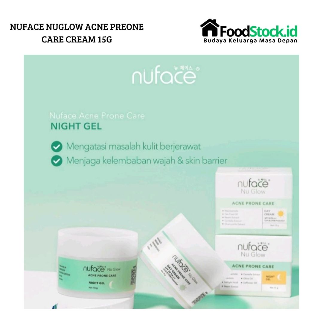 Nuface Nu Glow Acne Prone Care Cream