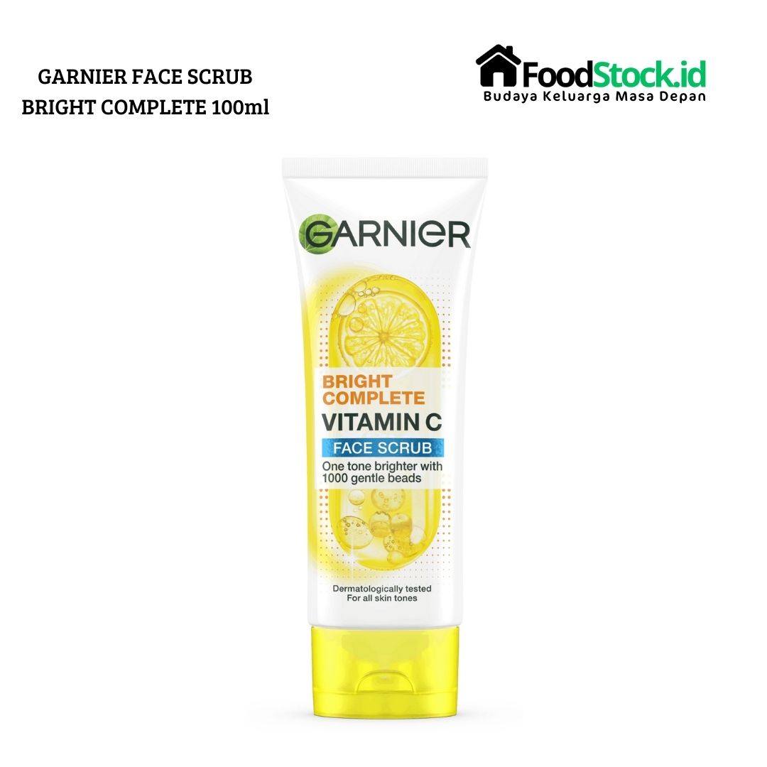 Garnier Bright Complete Vitamin C Face Scrub 100ml