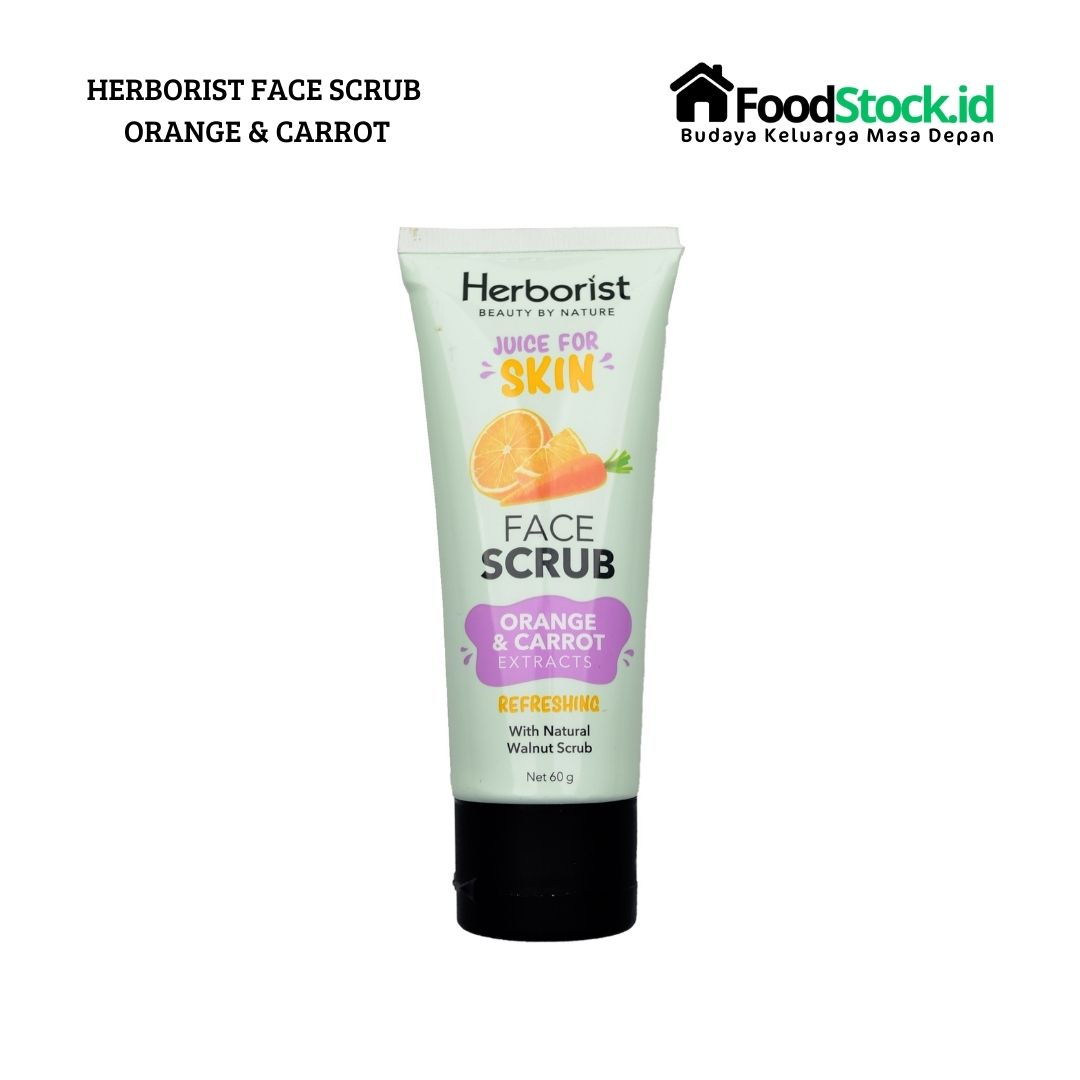 Herborist Face Scrub Orange & Carrot