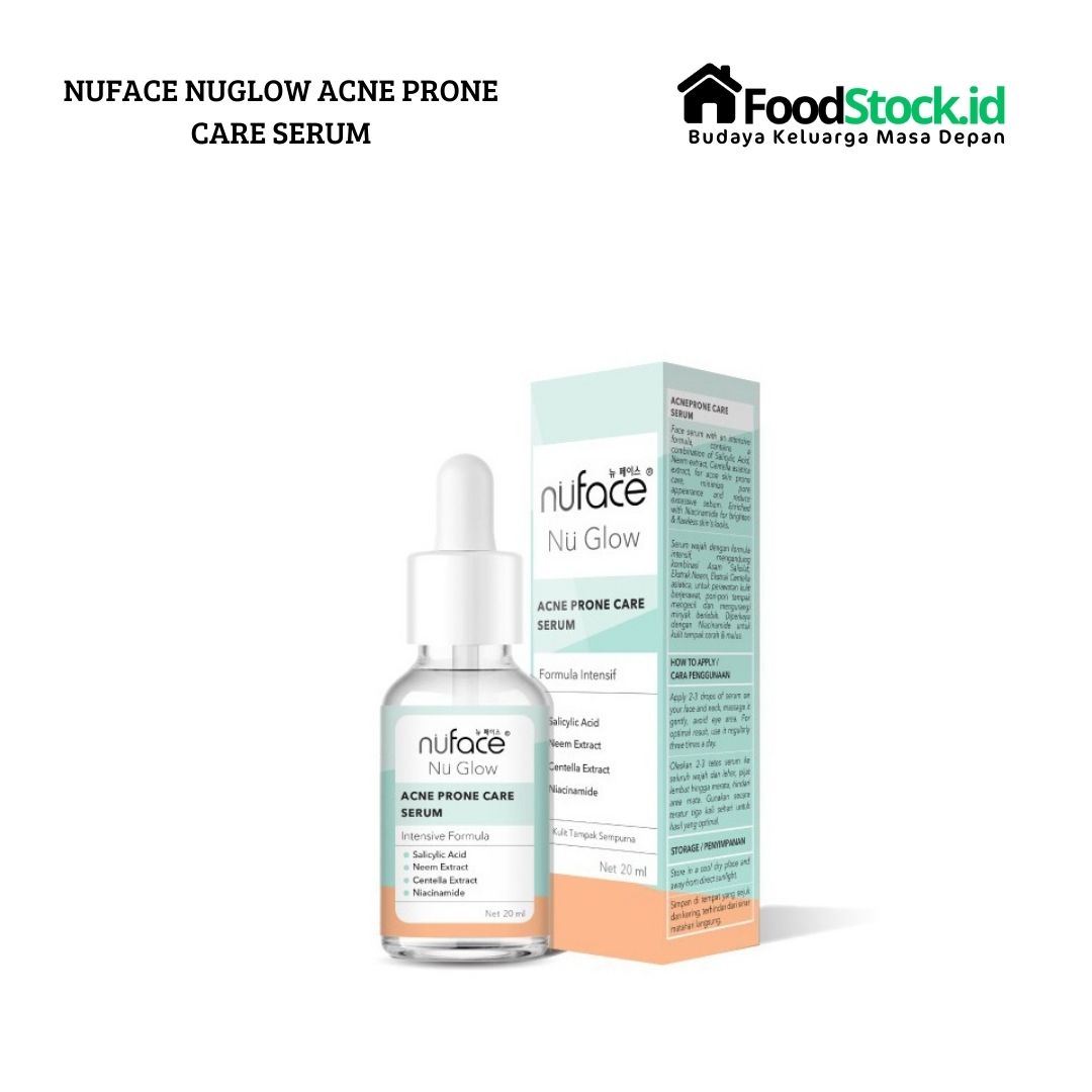 Nuface Nu Glow Acne Prone Care Serum