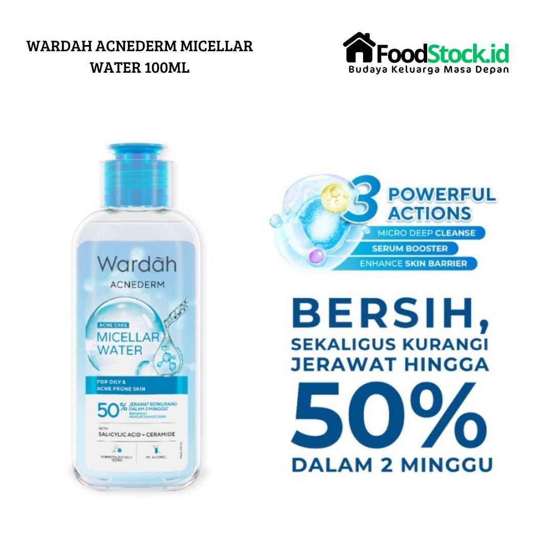 Wardah Acnederm Micellar Water 100ml