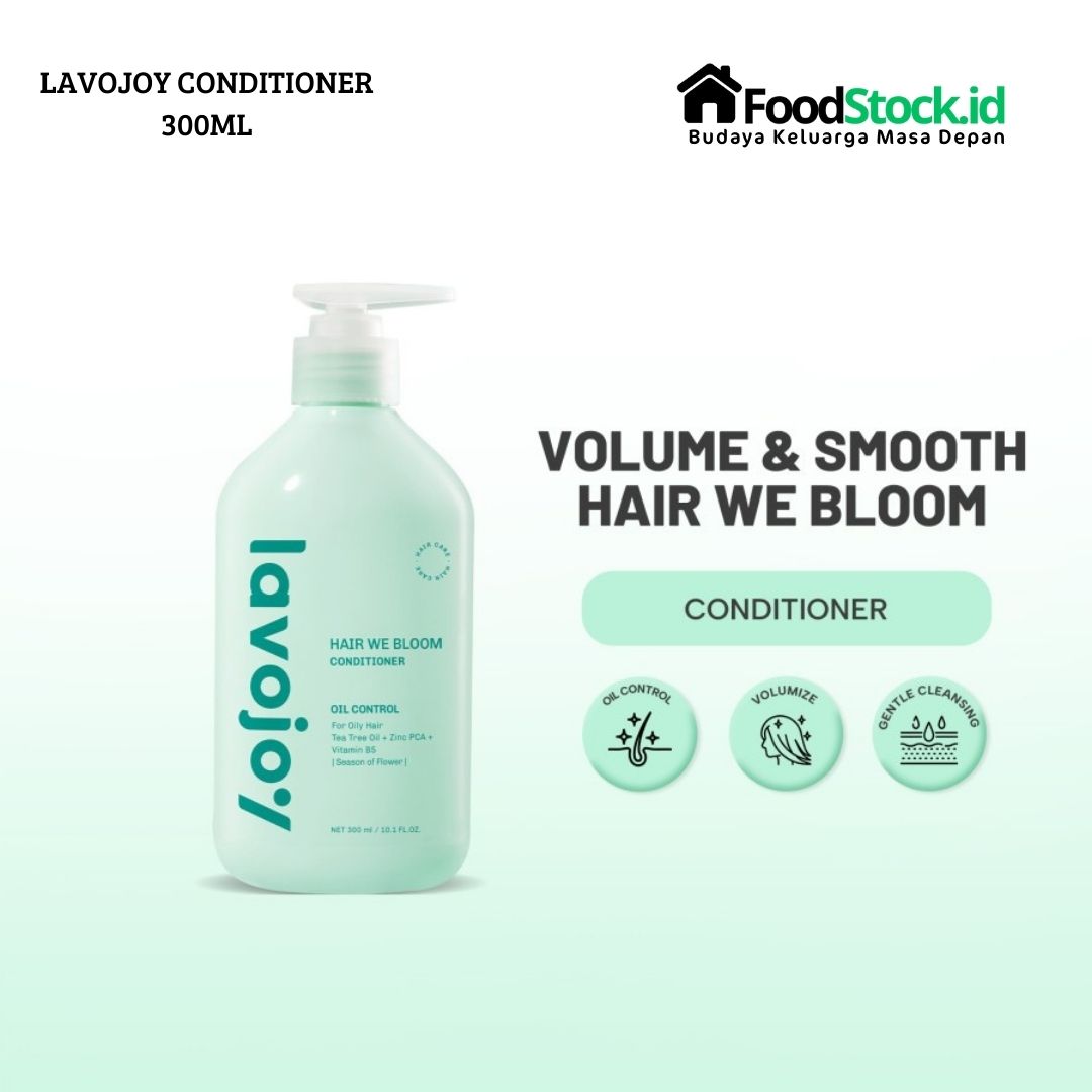 Lavojoy Conditioner Hair We Bloom Oil Control 300ml