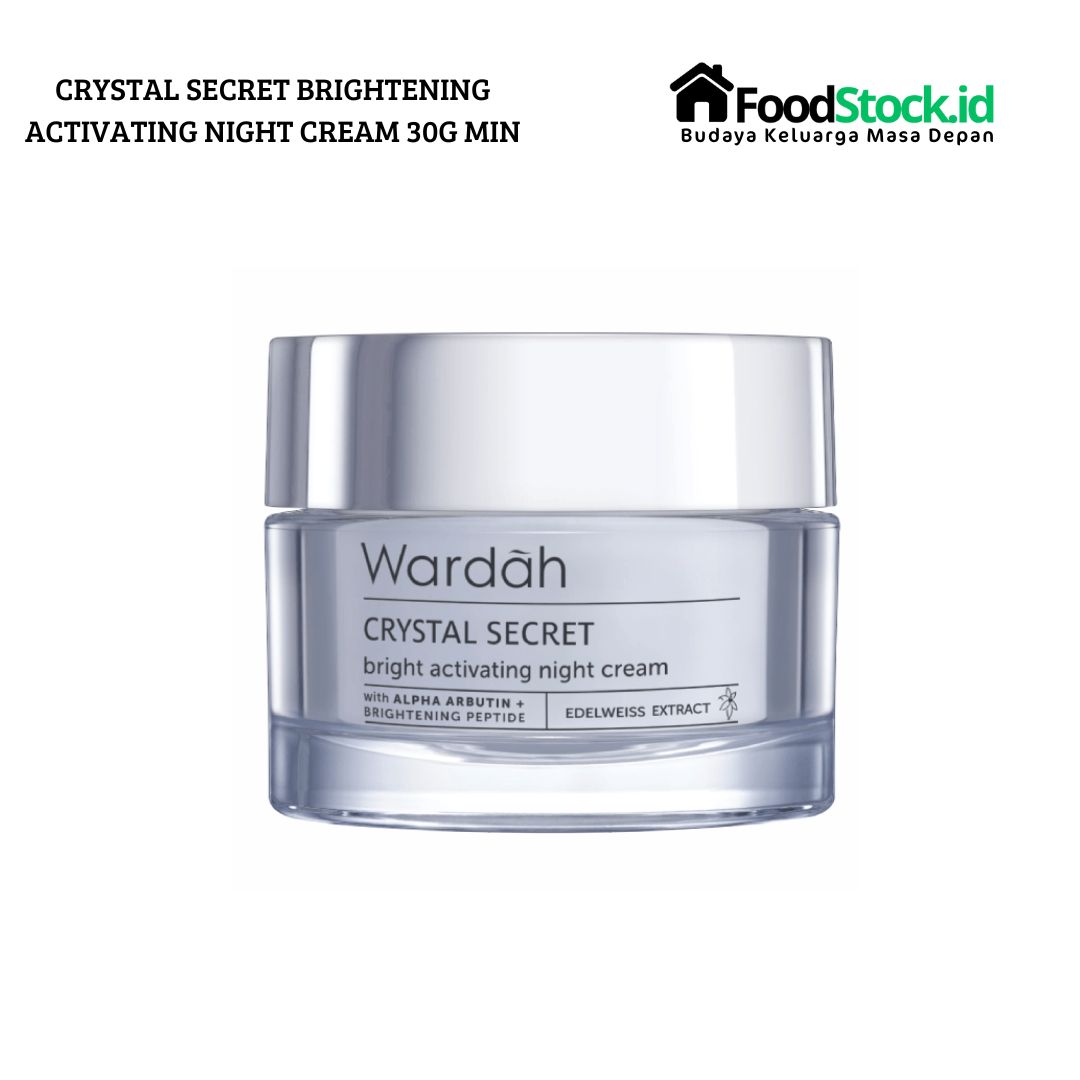 Wardah Crystal Secret Bright Activating Night Cream