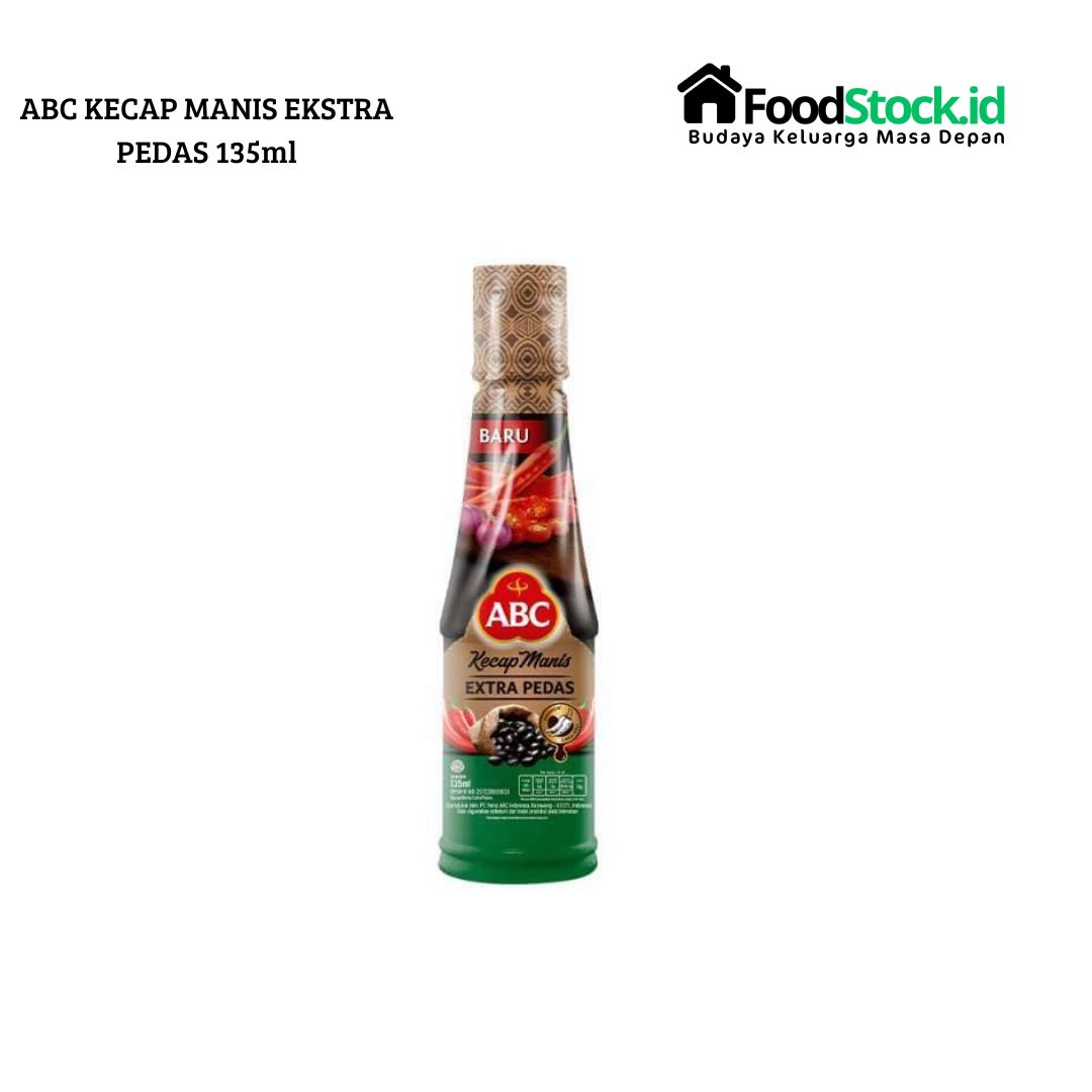 Kecap Abc Manis Ekstra Pedas 135ml