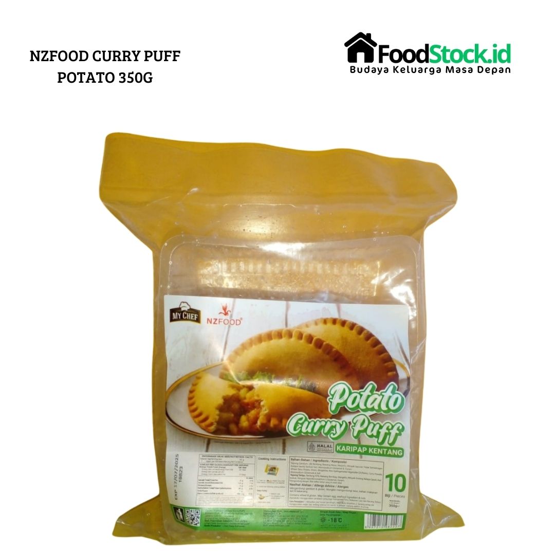 NZFood Curry Puff Potato 350g