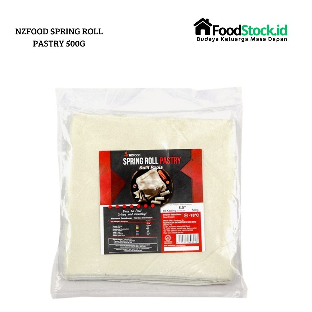 NZFood Spring Roll Pastry 250g