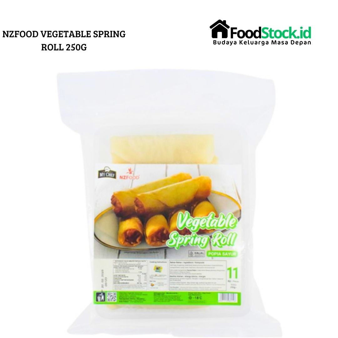 NZFood Vegetable Spring Roll 250g