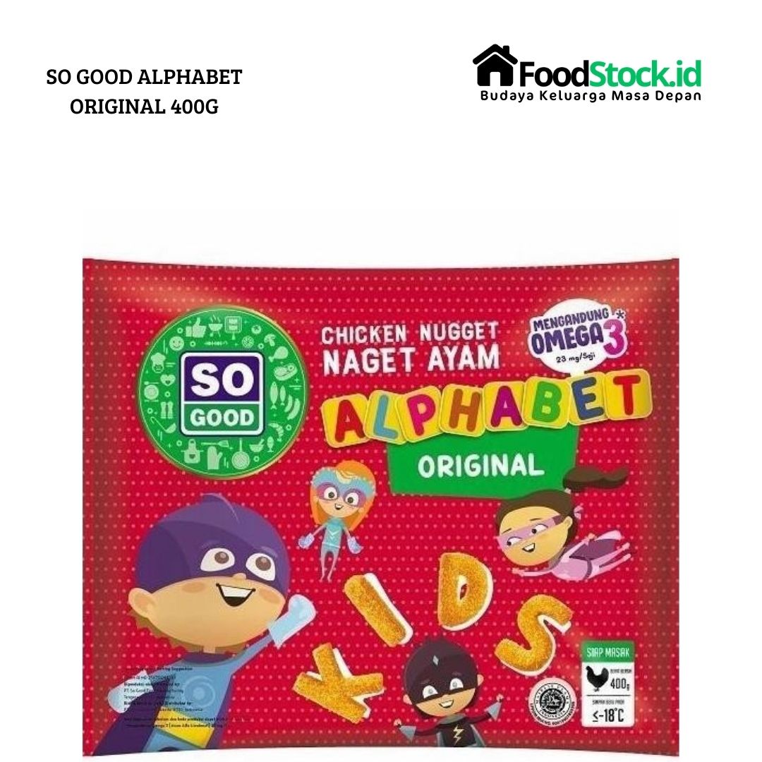 So Good Alphabet Original 400g