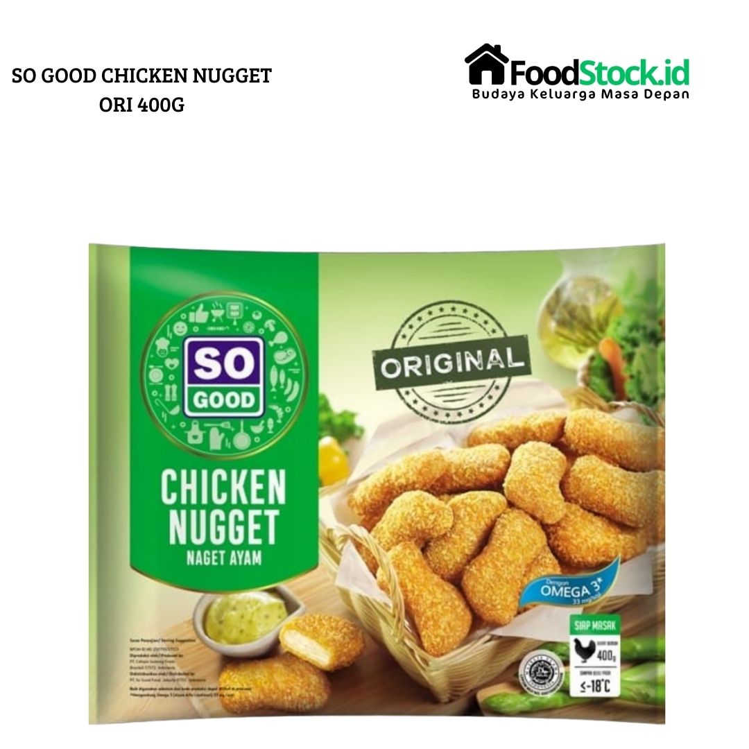 So Good Chicken Nugget Ori 400g