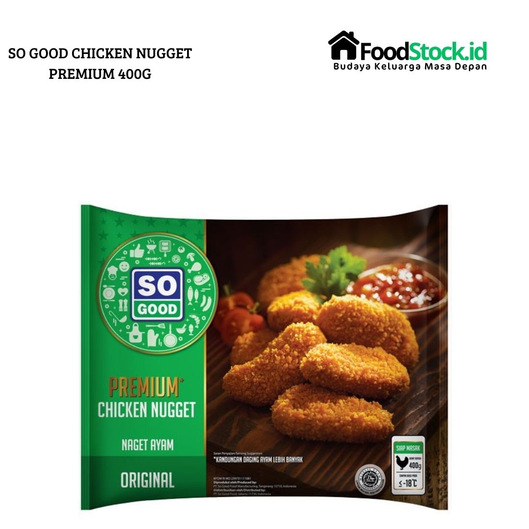 So Good Chicken Nugget Premium 400g