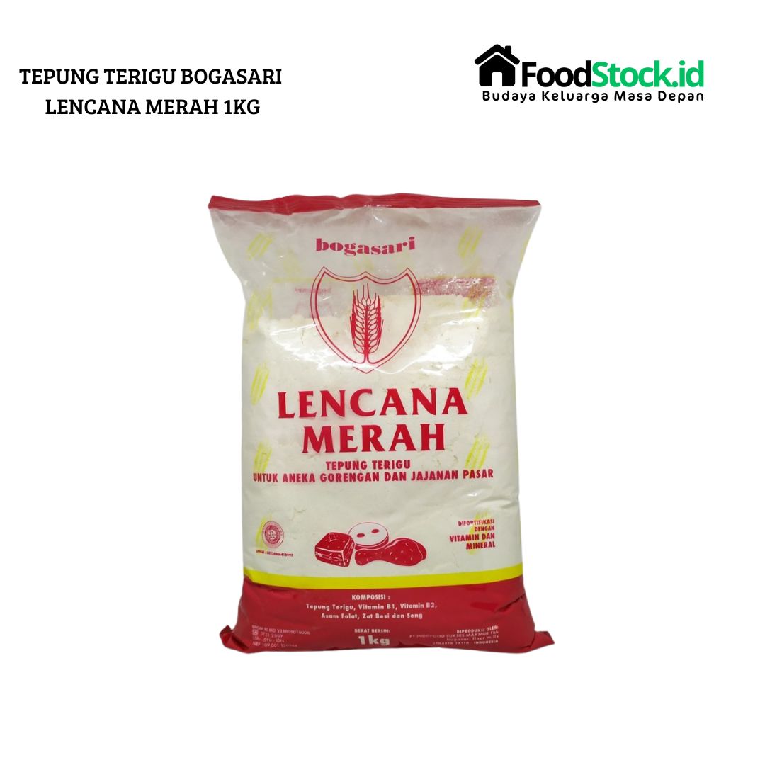 Tepung Terigu Lencana Merah 1kg