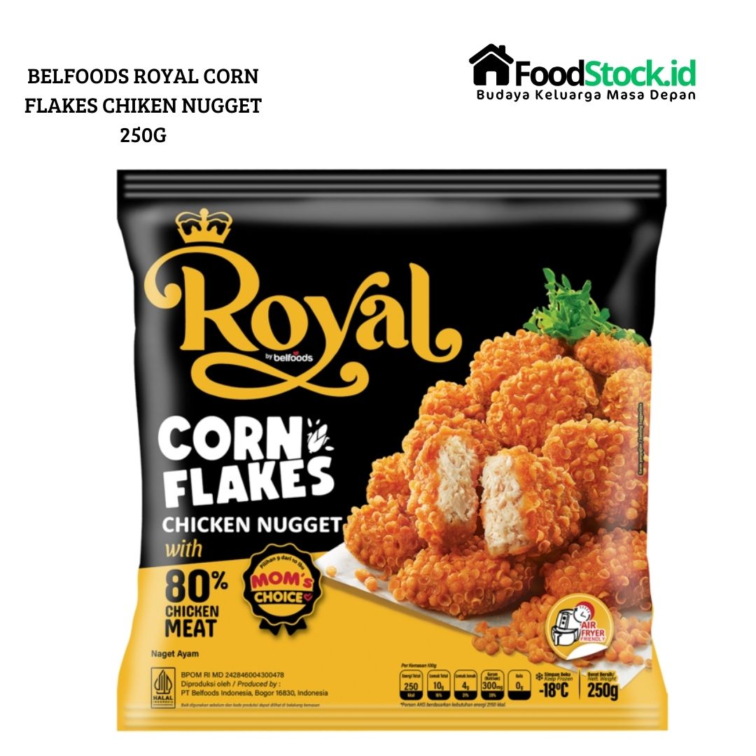 Belfoods Royal Cornflakes Chiken Nugget 250g