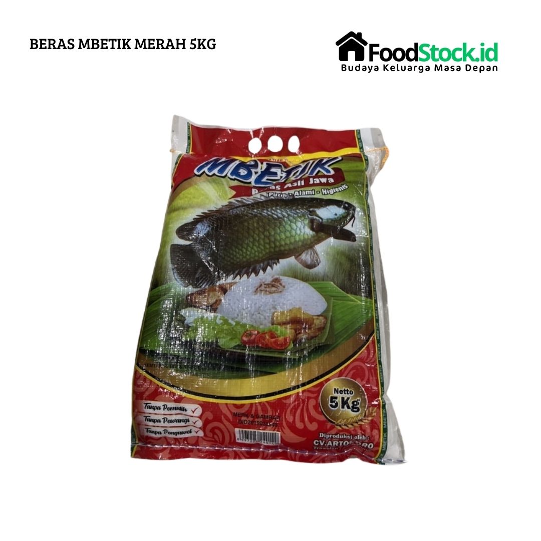 Beras Mbetik Merah 5kg