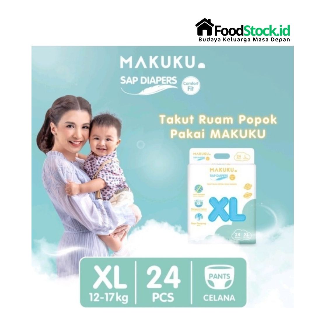 Popok Makuku Sap Diapers XL 24