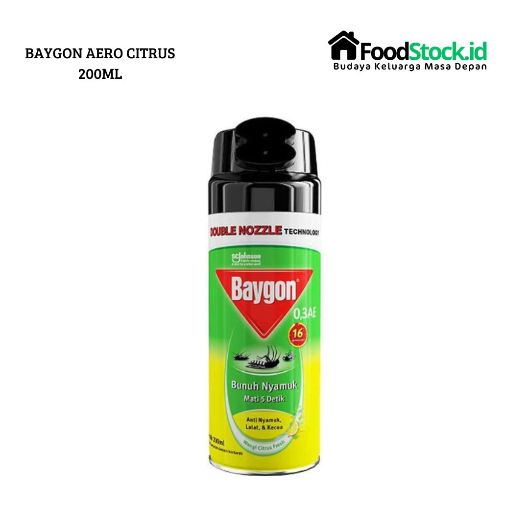 Baygon Aero Citrus Fresh 200 ml