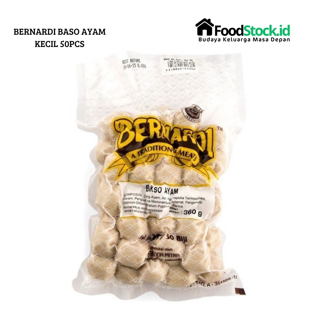 Bernardi Baso Ayam Kecil 50pcs