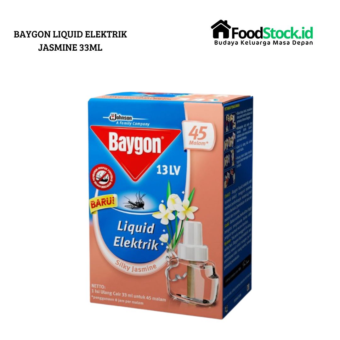 Baygon Electric Refine Jasmine 33ml