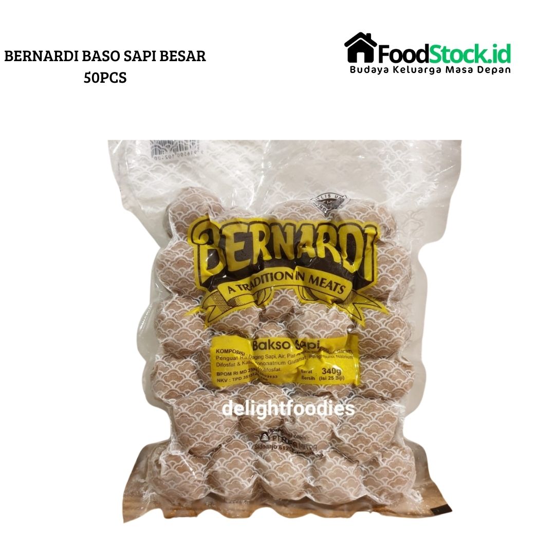 Bernardi Baso Sapi Besar 50pcs