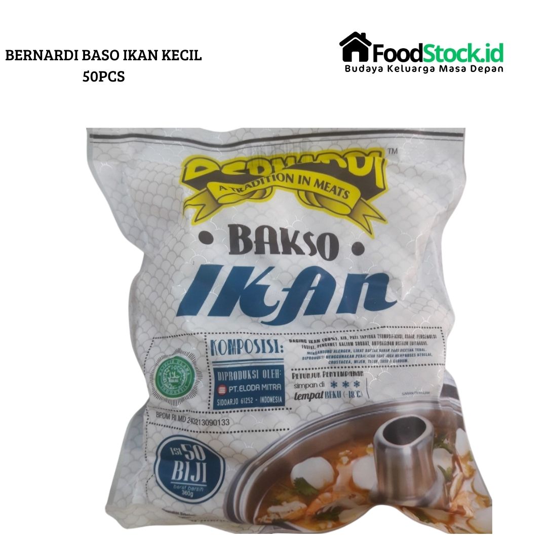 Bernardi Baso Ikan Kecil 50pcs