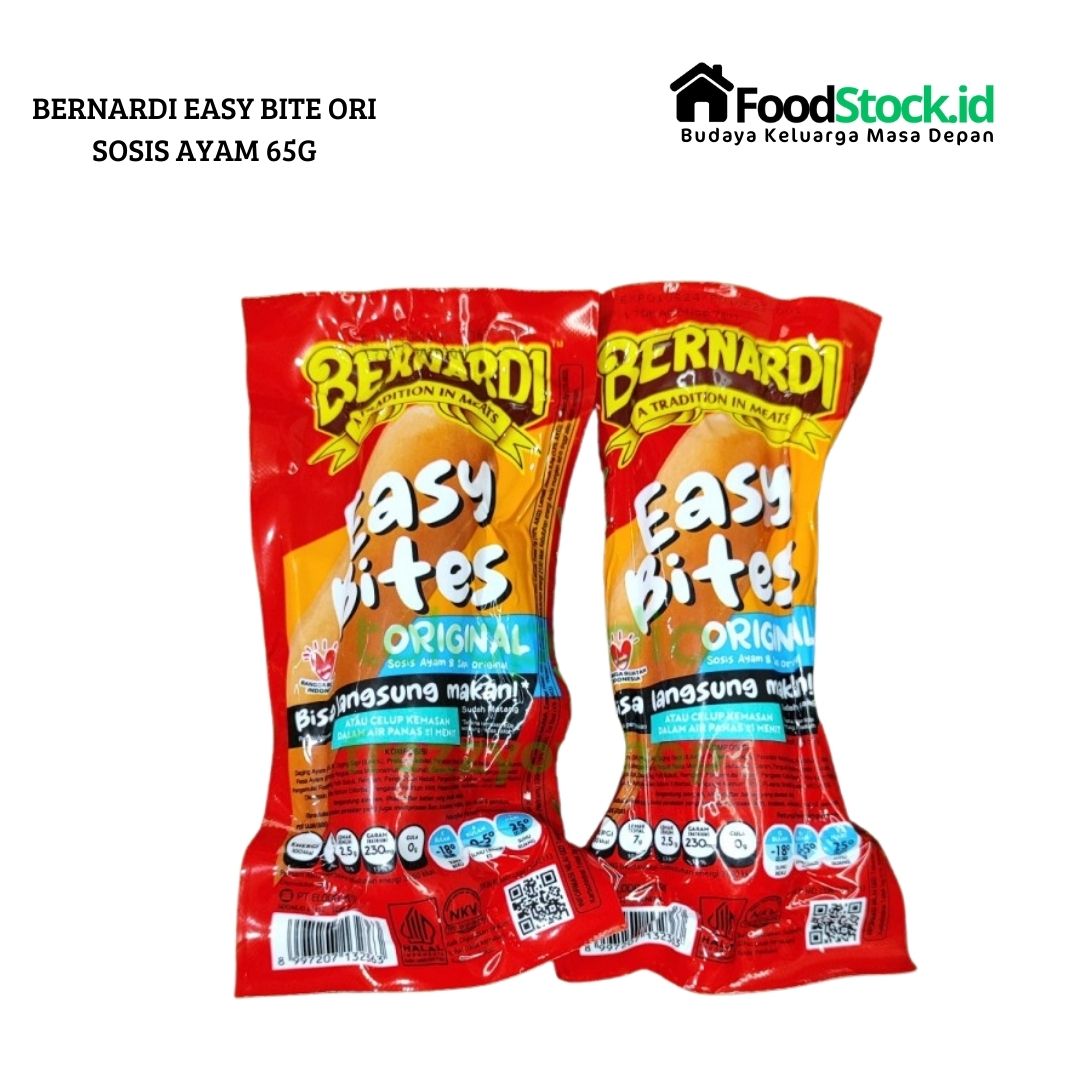 Bernardi Easy Bite Ori Sosis Ayam 65g