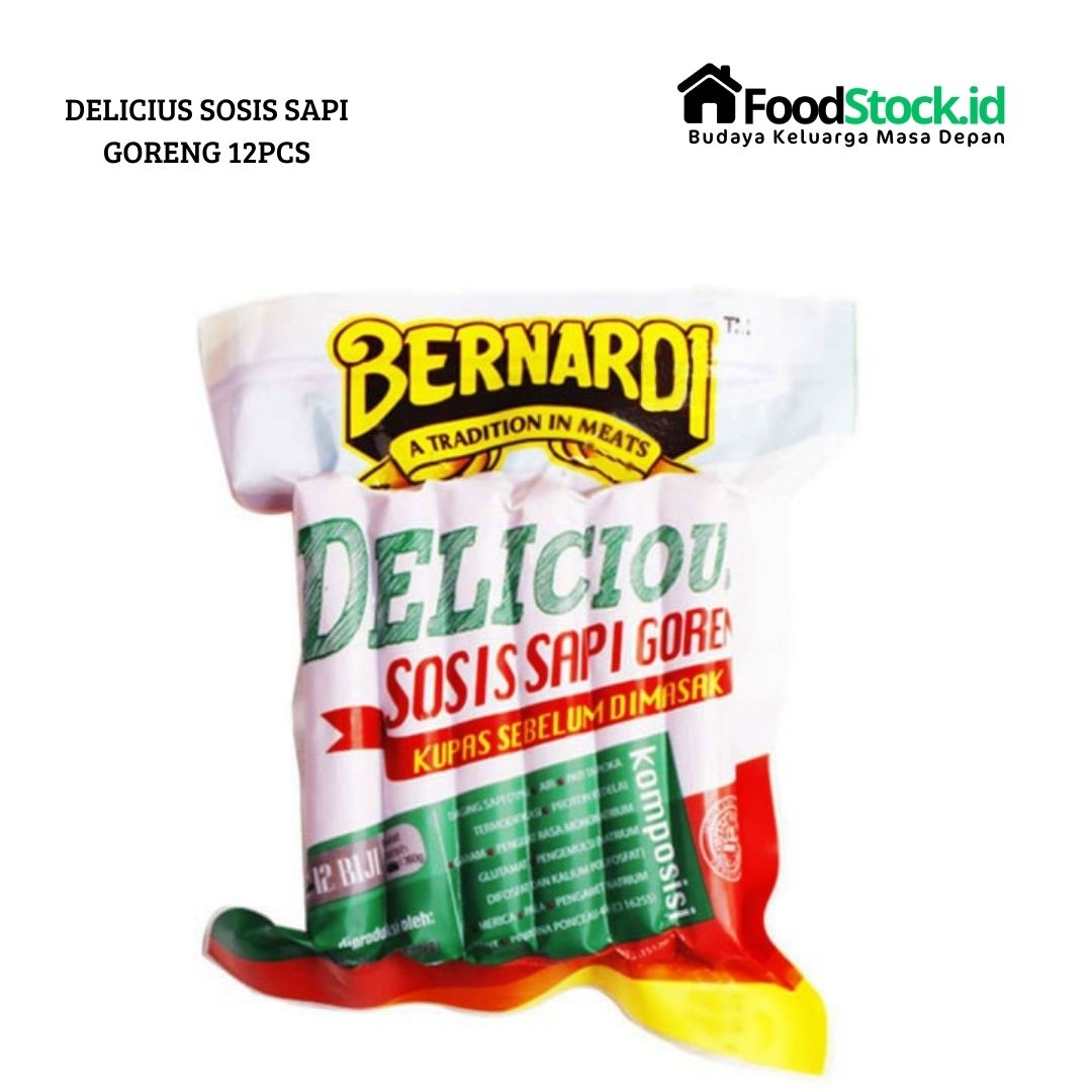 Bernardi Delicius Sosis Sapi Goreng 12pcs