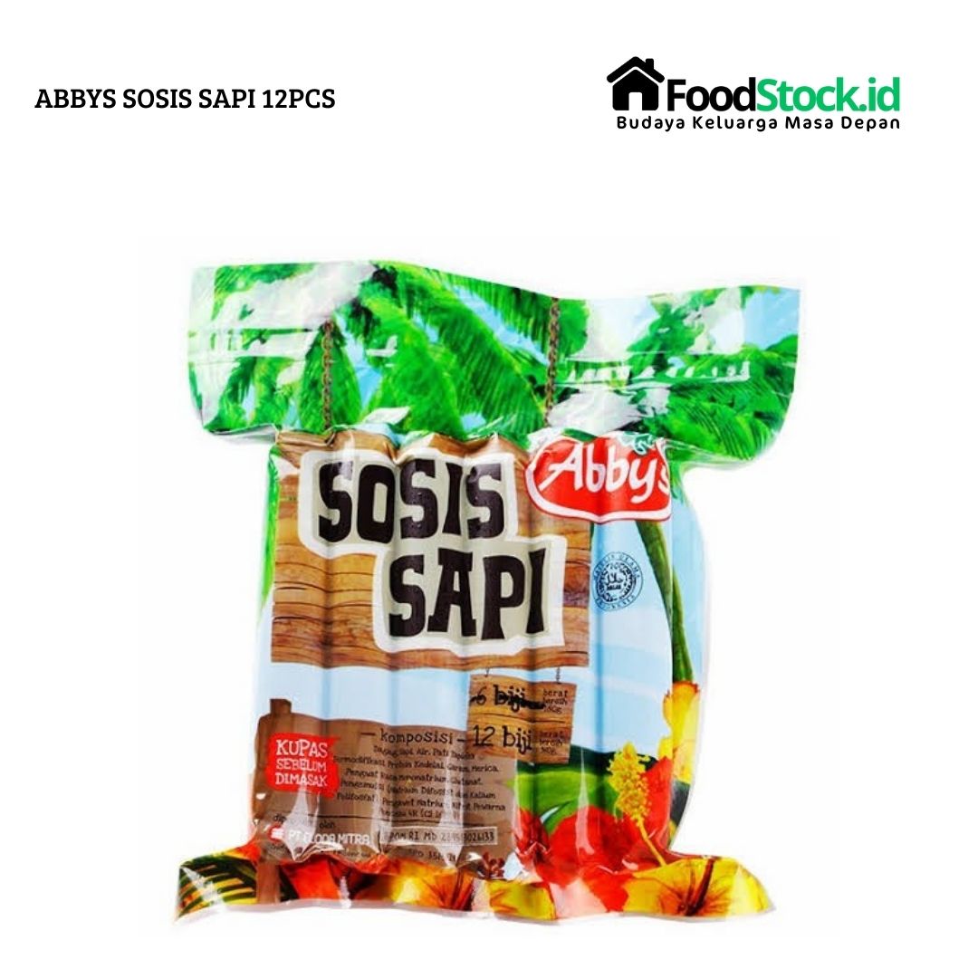 Abbys Sosis Sapi 12pcs