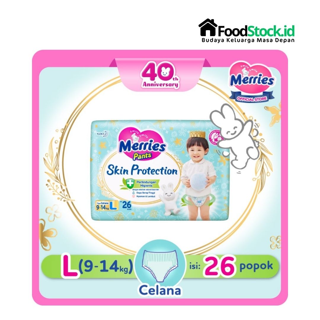 Popok Merries Skin Protection L 26