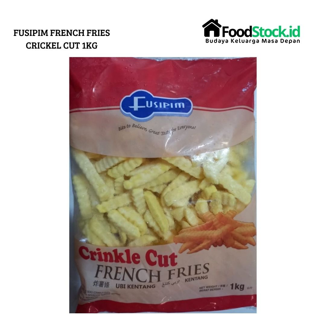 Fusipim French Fries Crickel Cut 1kg