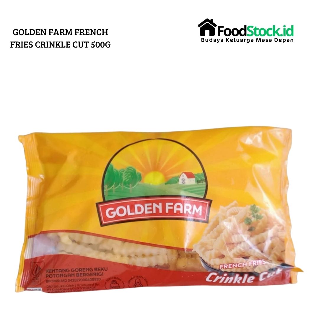 Golden Farm French Fries Crinkle Cut 500g