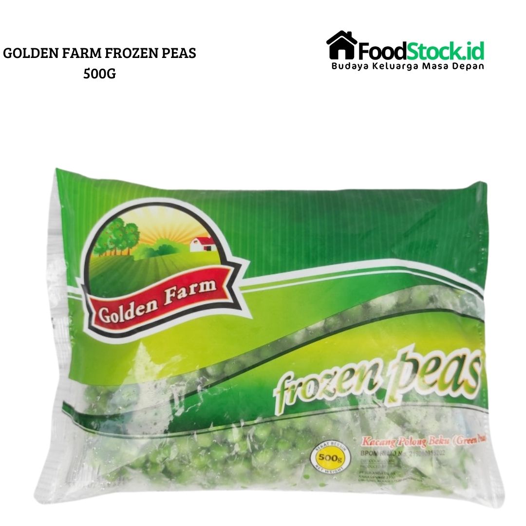 Golden Farm Frozen Peas 500g