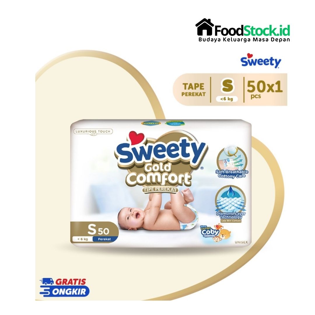 Popok Sweety Gold Comfort S 50