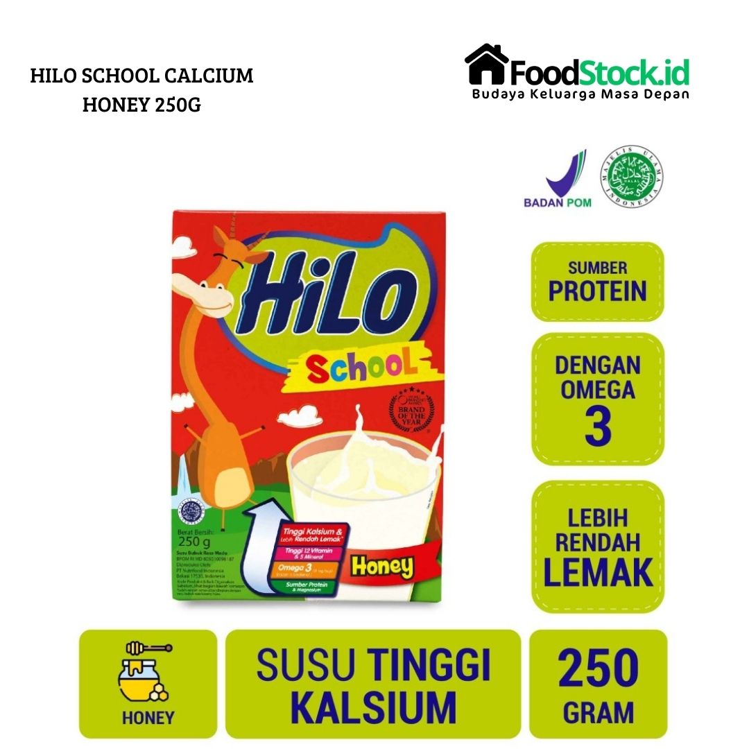 Hilo School Calcium Honey 250g