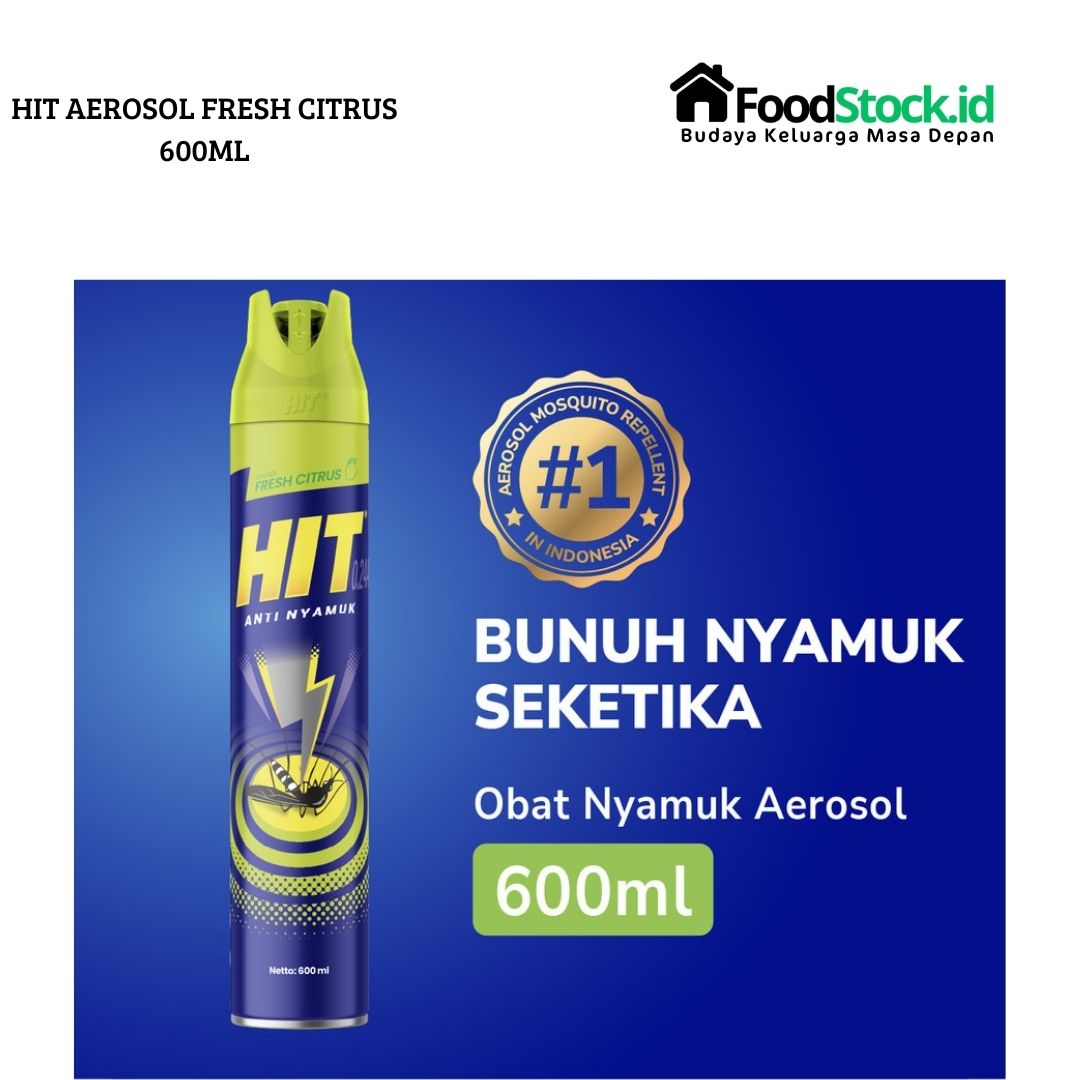 Hit Aerosol Fresh Citrus 600ml