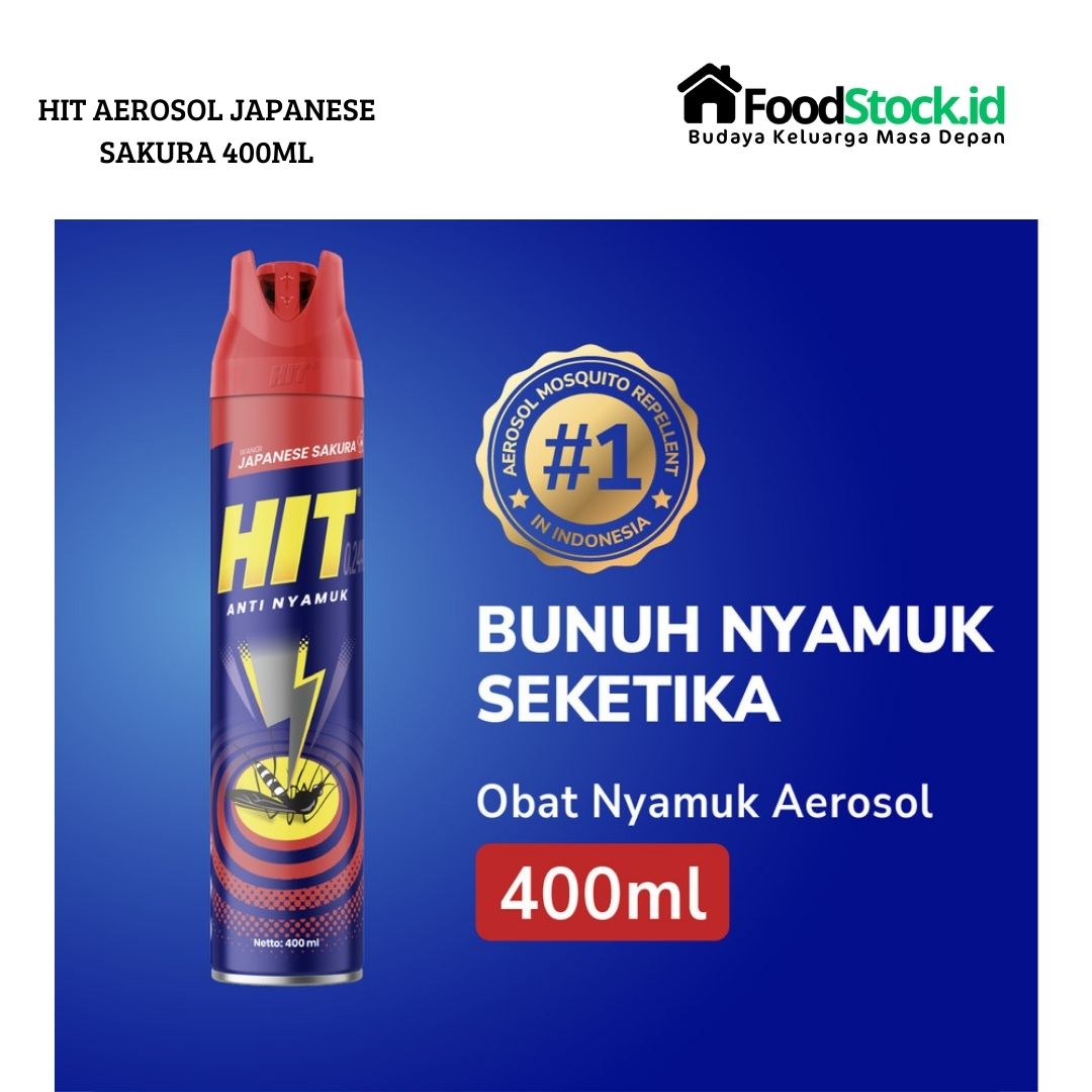 Hit Aerosol Japanese Sakura 400ml