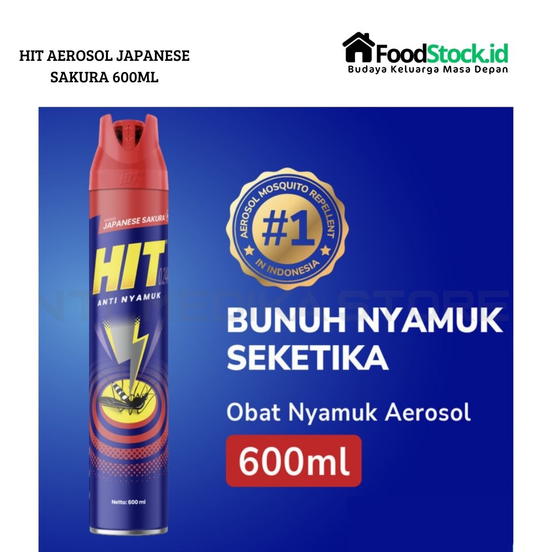 Hit Aerosol Japanese Sakura 600ml