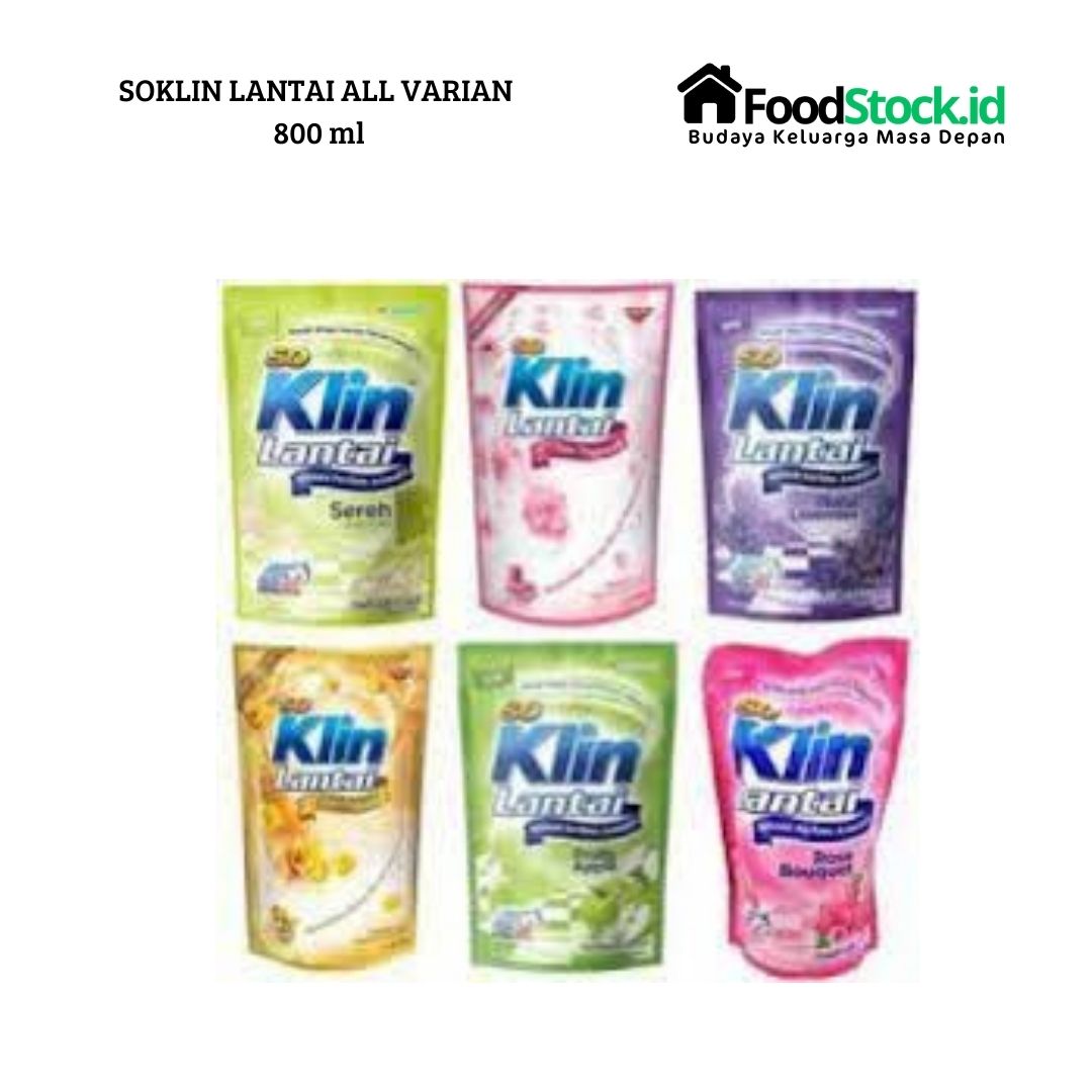 SoKlin lantai 800ml All Var.