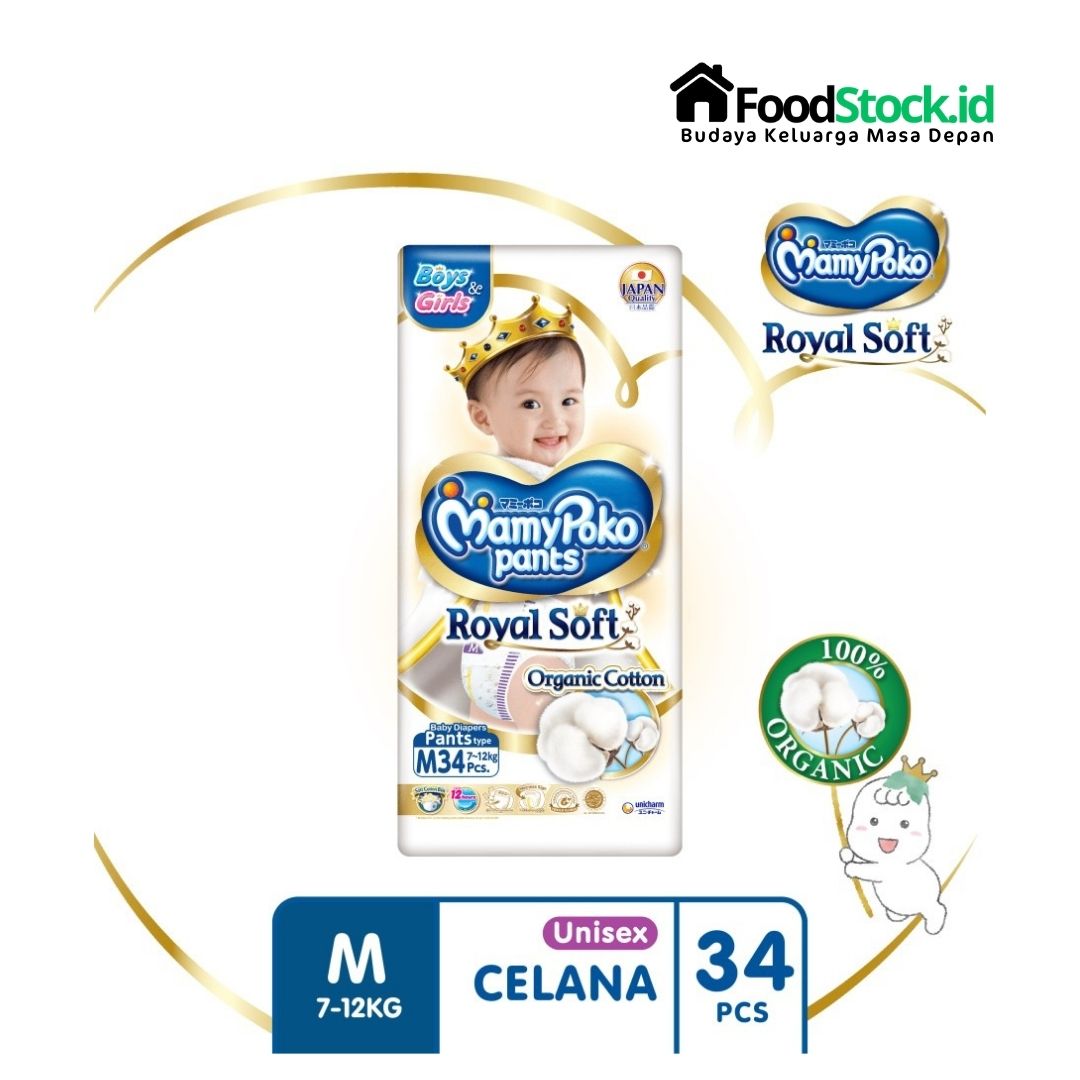 Popok Mamy Poko Pants Royal Soft M 34