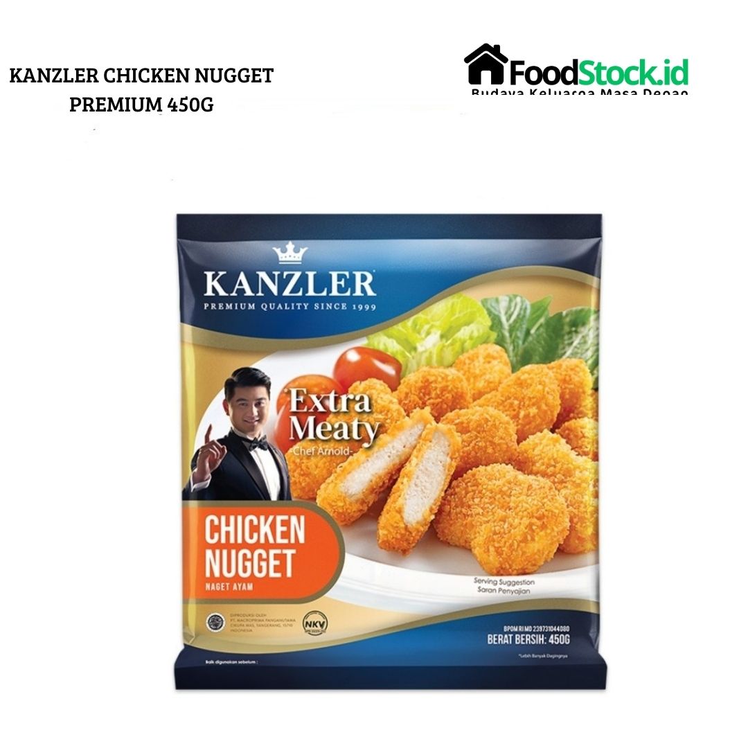 Kanzler Chicken Nugget Premium 450g