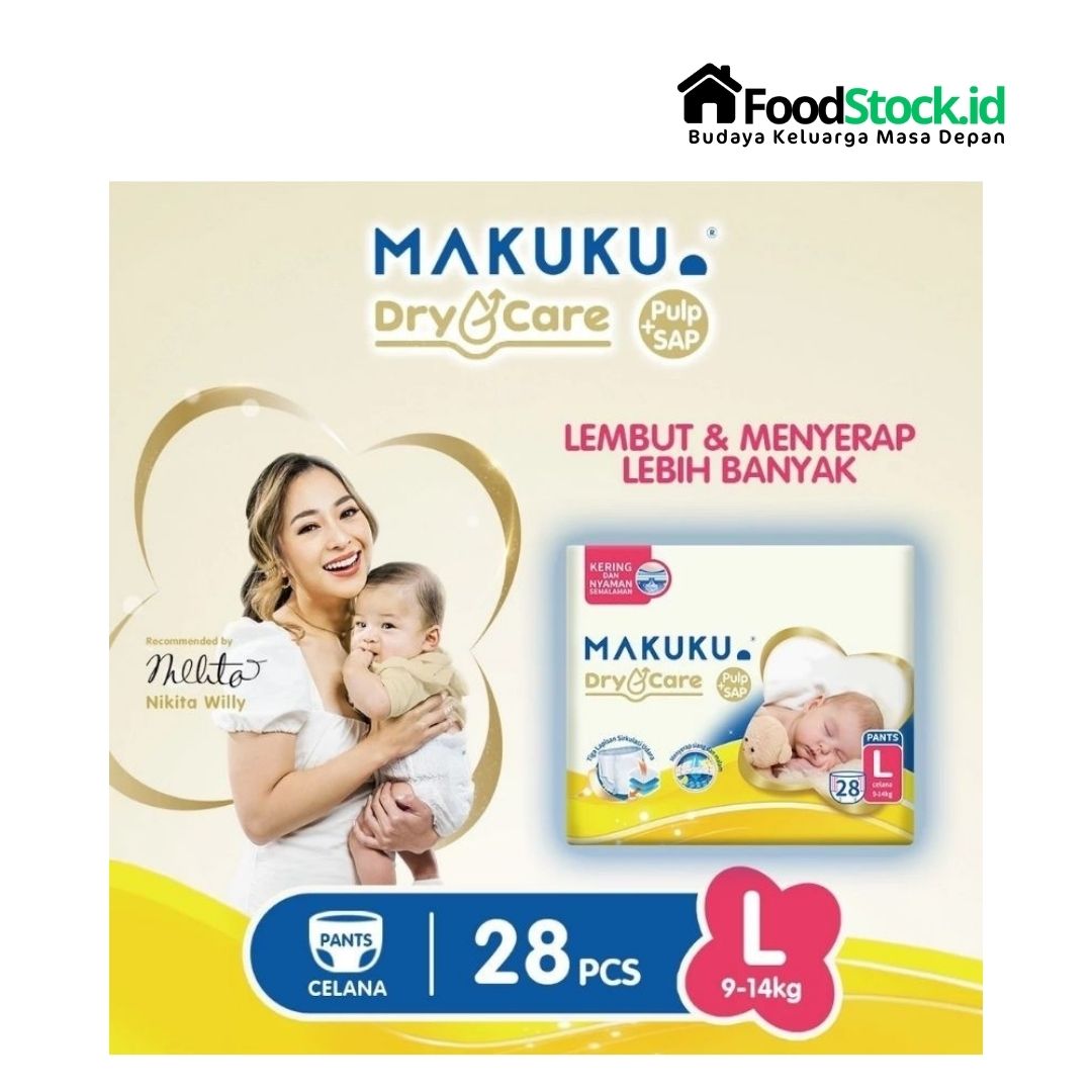 Popok Makuku Dry Care L 28