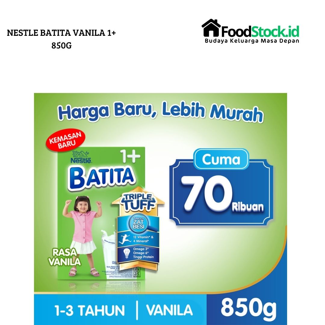 Nestle Batita Vanilla 1+ 850g